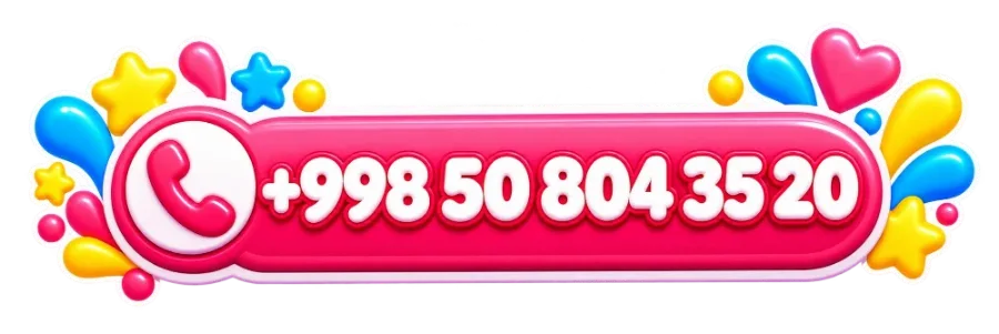 Телефон: +998 50 804 35 20